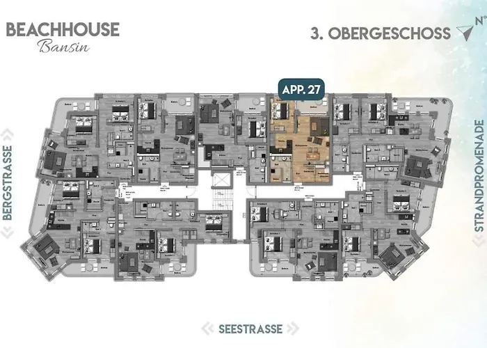 Beachhouse Bansin App 27 Appartamento Heringsdorf (Usedom)